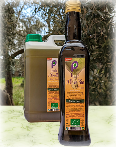 Huile d'Olive Bio Fruité Noir