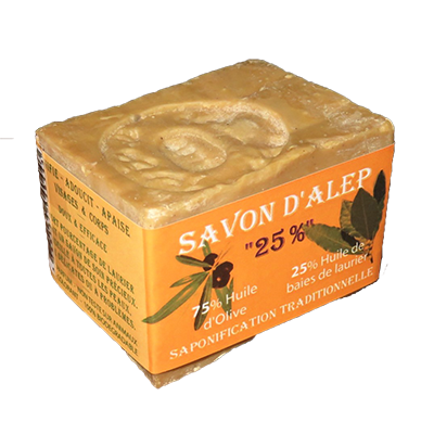 Savon d'Alep 20% de laurier